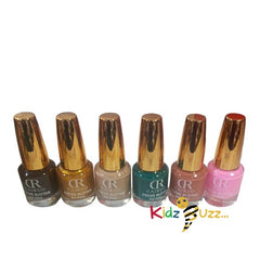 CR Nail Polish Focus Glitter Pack of 3