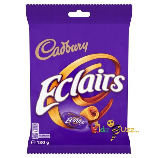 Cadbury Chocolate Eclairs Bag 130g Pack Of 3