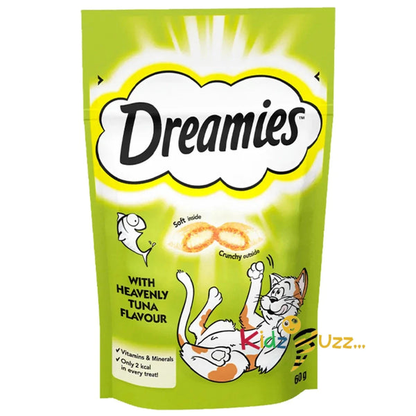 Dreamies Cat Treat Biscuits with Tuna Flavour 60g X 8 packs