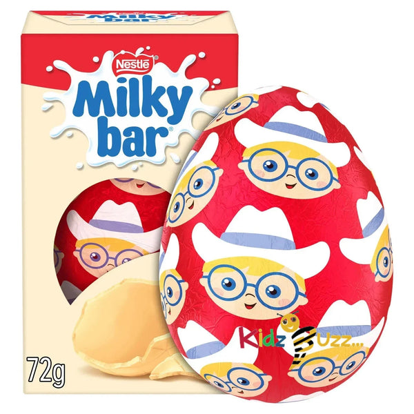 Milkybar Creamy White Chocolate Mini Eggs 72g, Best Gift For Easter Pack Of 2