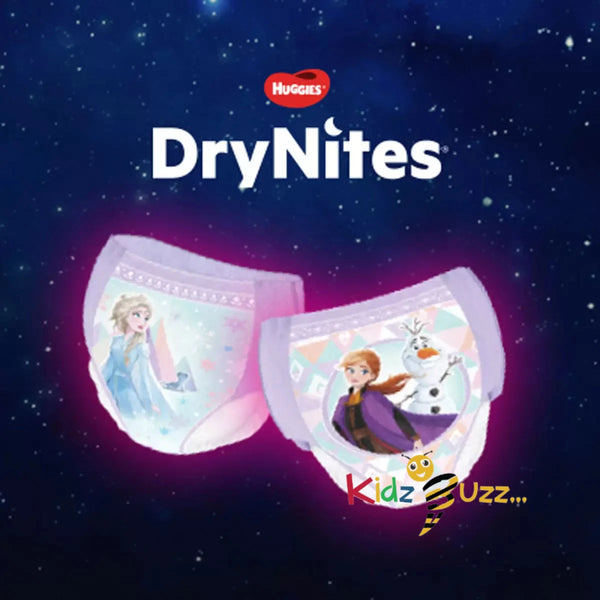 Huggies DryNites Pyjama Pants for Girls Years 4-7, 30 Pack