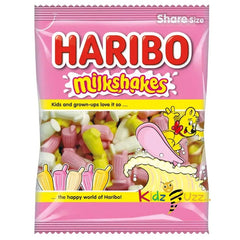 HARIBO Milkshakes Bag, 160g x 12Pcs Share Bags