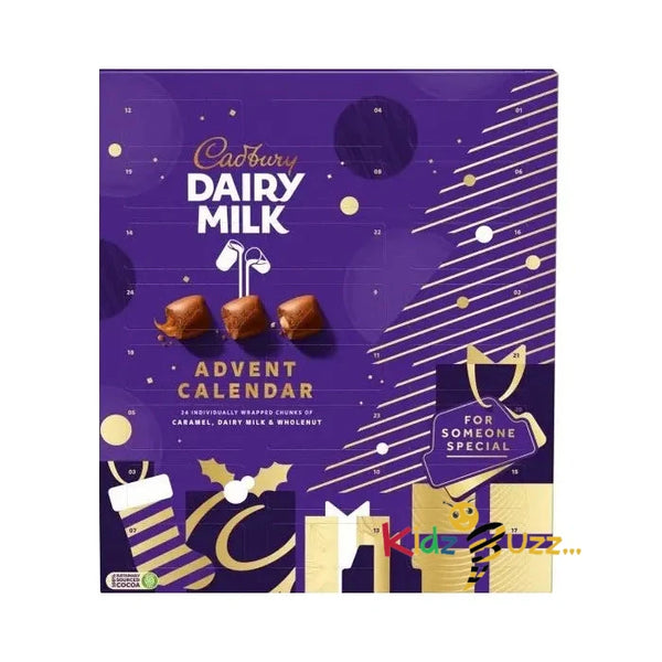 Cadbury Dairy Milk Chocolate Chunks Advent Calendar 258g Xmas Chocolates