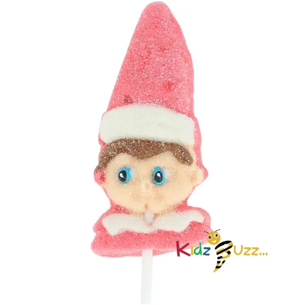 Elf On The Shelf Mallow Lollipop - Strawberry, 45g Pack Of 20