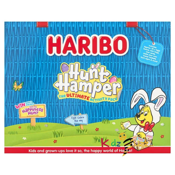 Haribo Hunt Hamper Box 320g - Easter Egg Hunt Hamper Perfect For Sharing