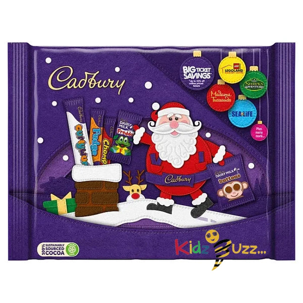 Cadbury Santa Small Selection Box 78g Pack Of 3