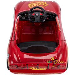 Huffy Cars Disney Lightning McQueen Kids Electric Ride, Red