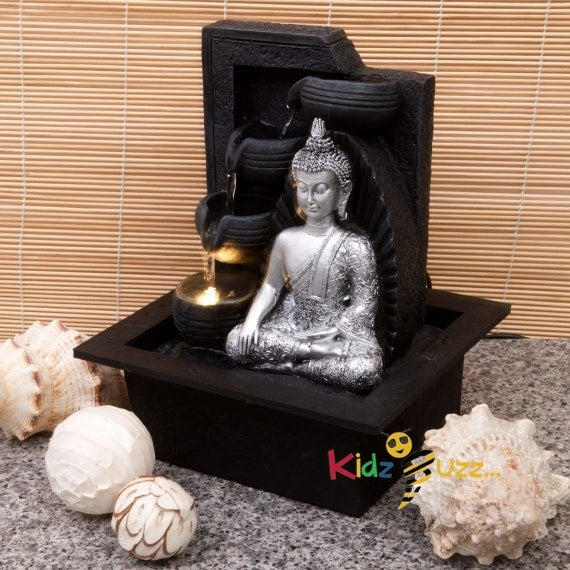 Platinum Buddha Fountain-Indoor Water Feature ,Highly Decorative