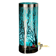 Colour Changing Wax Burner - Silver Tree Lamp