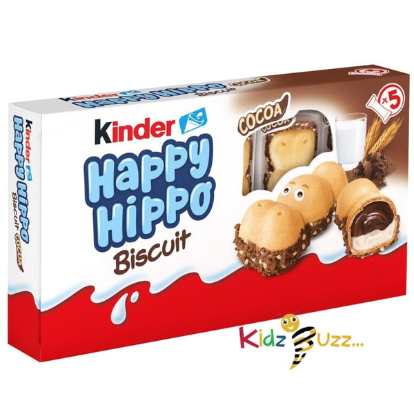 Kinder Happy Hippo Biscuits - Cocoa Cream 103g