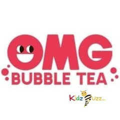 OMG Bubble tea | Real tea, Real fruit, Popping bubbles | Raspberry Tea with popping Blueberry bubbles