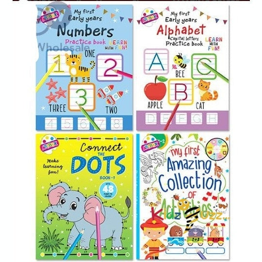 Fun Book Assorted Design- Learning Fun For Kids (Pack Of 2)