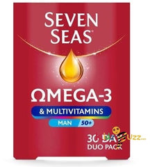 Seven Seas Omega-3 & Multivitamins Man 50+ 2x 60COUNT