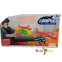 Catapult Glider Gun Outdoor Sports Flying Birthday Gifts for Boys, Girls, and Kids