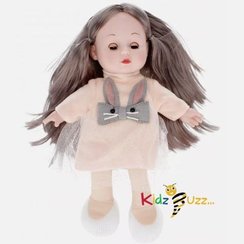 13inch Cute Musical Doll Peach Color For Kids