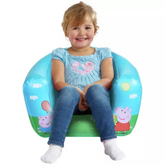 Peppa Pig Flocked Chair - kidzbuzzz