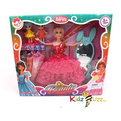 Beauty Dress Doll With Accessories Play Set