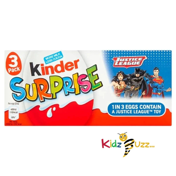 Kinder Surprise Eggs, 20g 3Pk Pack Of 2