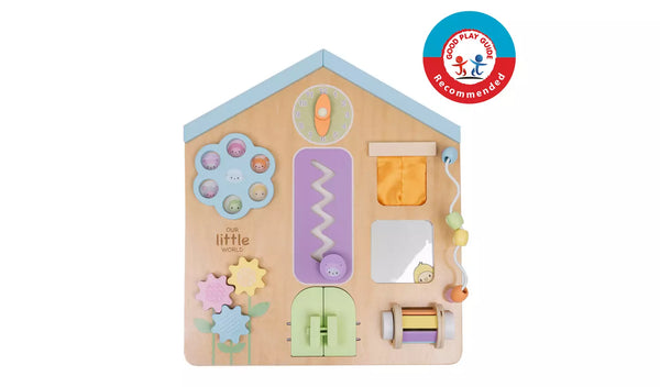 Our Little World Wooden Sensory Busy Board