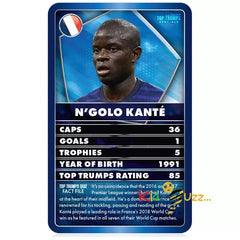 World Football Stars Top Trumps Battle Mat Tabletop Game