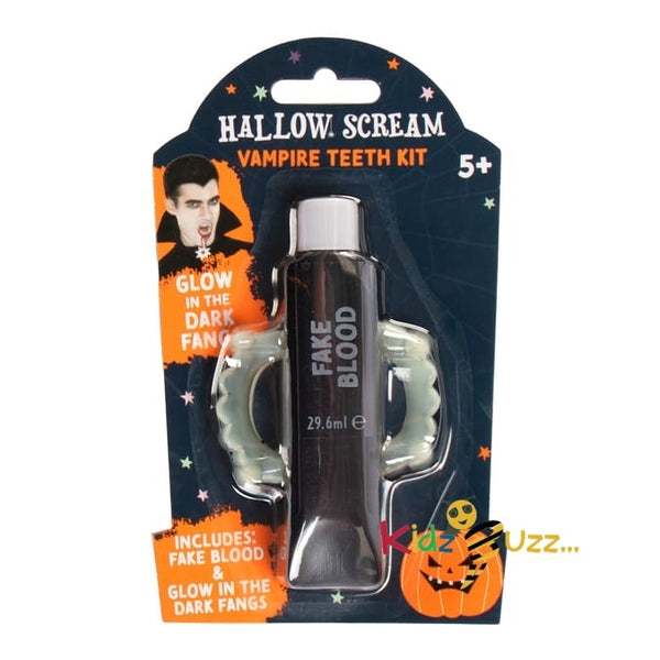 Halloween Scream Vampire Teeth Kit .