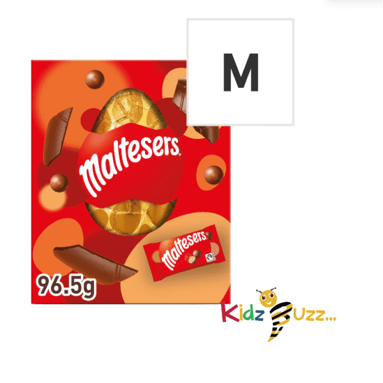 Maltesers Milk Chocolate Easter Egg 96.5g Pack Of 2 Ideal As a Easter Egg Gift