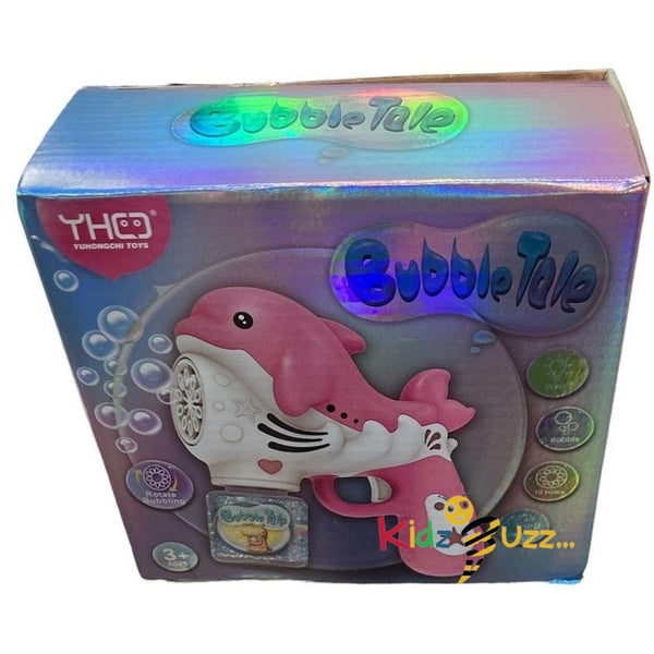 Dolphin Bubble Tale Gun For Kids