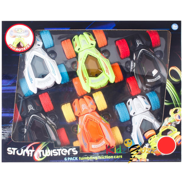 1 pcs Stunt Twisters – Friction Powered Tumbling Stunt Cars For Kids