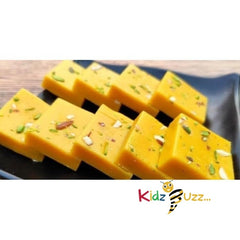 Festival Special Premium (Mango Barfi) Delicious Indian Traditional Sweets To Sweeten Up Your Celebration Best Gift For All Occasions Marriage,Diwali,Holi - kidzbuzzz