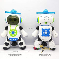 Electronic Dancing Robot with 3D Lights and Music- Funny Toy