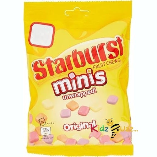 Starburst Minis Original Fruit Chews 3 X 125g PMP