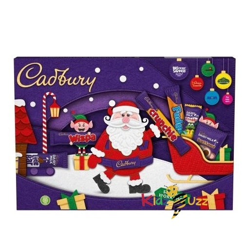 Cadbury Xmas Santa Medium Selection Box 125G Pack Of 2