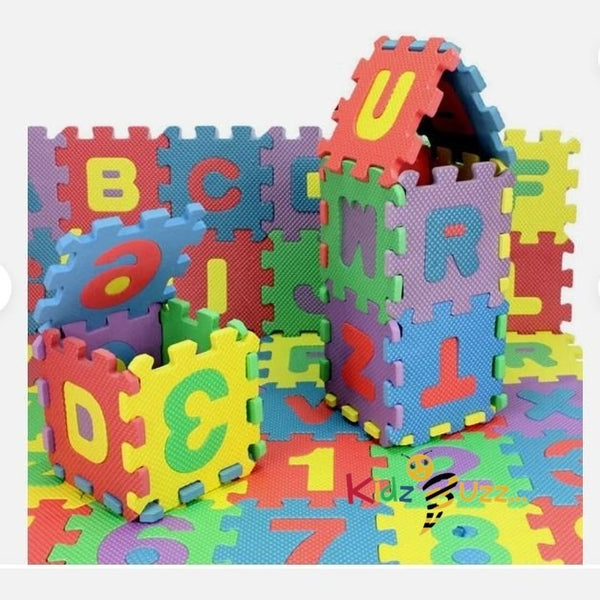 Baby Play Eva Puzzle Mat - Alphabet Numbers Kids Home Floor Mat