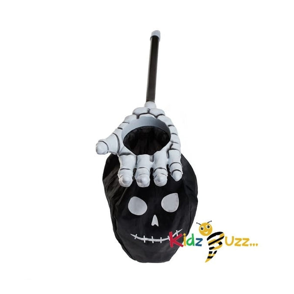 Treats in Style With This Skeleton Hand Halloween Scream Skeleton Loot Bag