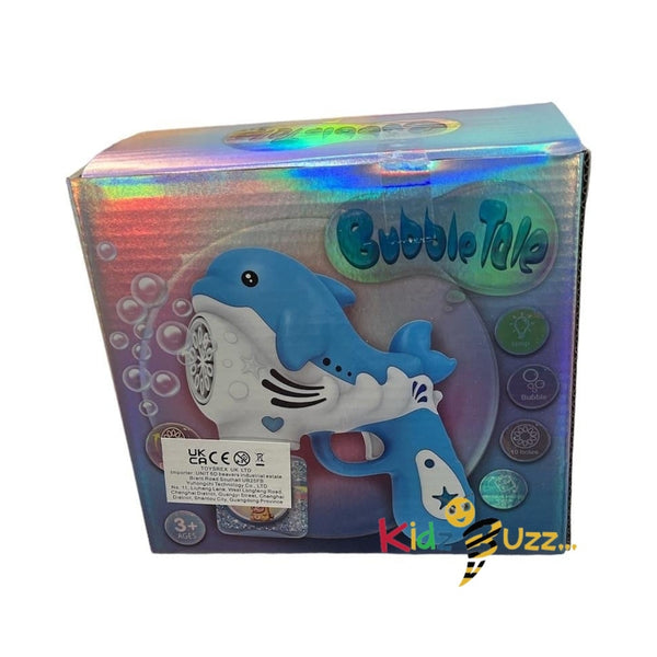 Dolphin Bubble Tale Gun For Kids