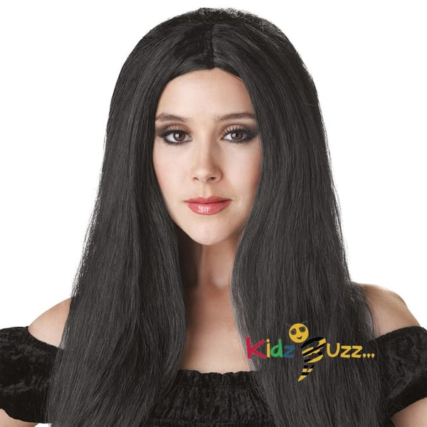 Halloween Black Scream Adult Witch Wigs