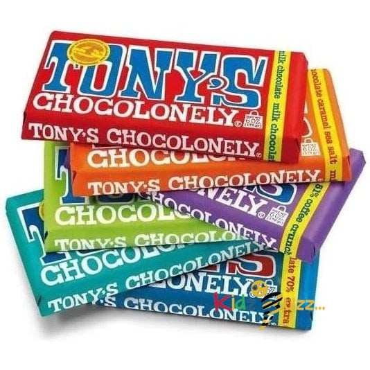 Tony's Chocolonely The Milk Chocolate Bundle 180g Pack of 5