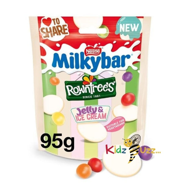 Milkybar Buttons Jelly Ice Cream Pouch 95g X 3