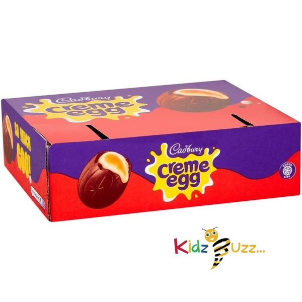 48 x 40g Cadburys Cream Eggs Milk Chocolate eggs with soft fondant centre Easter Eggs