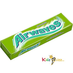 Wrigley's Airwaves Lime & Ginger Chew gum -14g, Lime & Ginger Chewing Gum Sugarfree Healthy Teeth & Gums