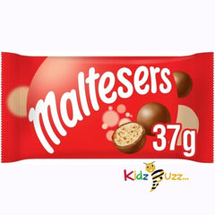 Maltesers Milk Chocolate | Full Box | Gift Box | Sharing Pack | 25 Bags x 37g