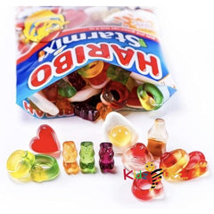 Haribo Starmix Bag 12 x 154g Bags Fruit Flavoured Gummy Jelly Sweets Candy