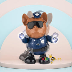 Dancing Police Dog -Electric Toys for The Kid 3 Years and up