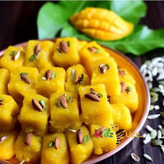 Festival Special Premium (Mango Barfi) Delicious Indian Traditional Sweets To Sweeten Up Your Celebration Best Gift For All Occasions Marriage,Diwali,Holi - kidzbuzzz