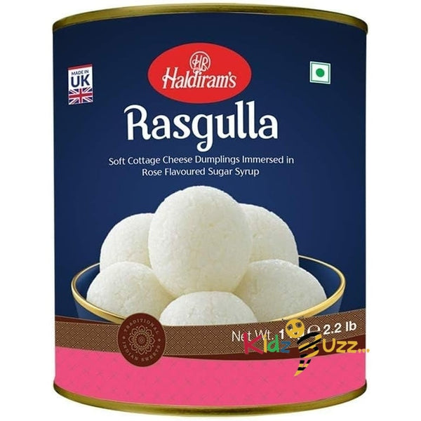 Rakhi Bundle, Haldiram's Sweet Tin - Rasgulla Tin 1KG, 1Pc Rakhi For Raksha Bandhan