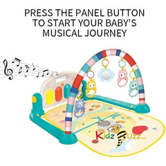 Piano Fitness Rack 0652-Baby Play Mat with Piano Rattles for Baby Infant I Gym Play Mat