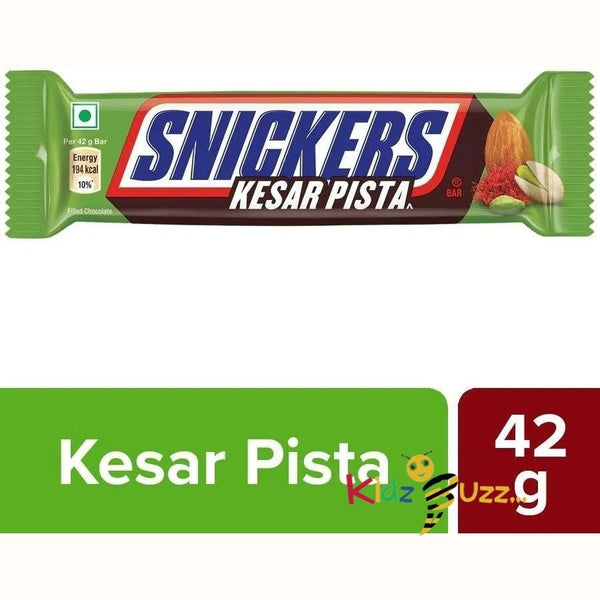 Snickers Kesar Pista Pistachio & Almond 42g Pack Of 24