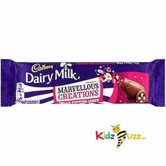 12 x Dairy Milk Marvellous Creations Jelly Popping Candy Bar 47g