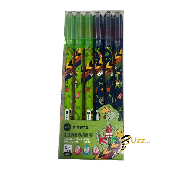 Dinosaur 12Pcs Pen Set IND - Stationery for kids