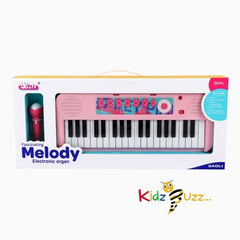 Baoli Children′s Melody Electronic Organ, 37 Keys Piano Toy with Mic, Musical Learning Toy for Toddlers